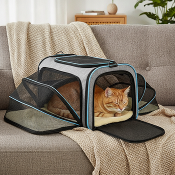 Sac chat avion cabine souple extensible — photo 2