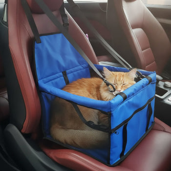 Sac transport chat voiture siège auto pliable — photo 2