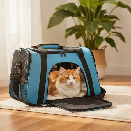 Sac de transport animaux souple type sac de voyage — photo 2