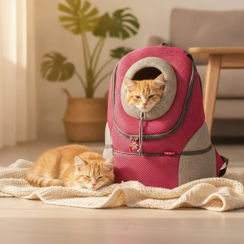 Porte-chat pour randonnée ventral matelassé — photo 2