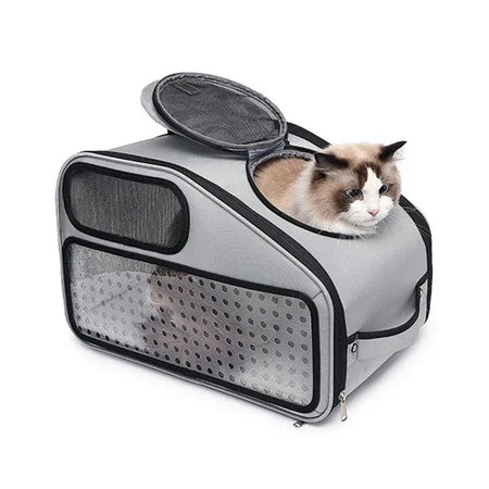 Sac à dos porte-chien ou chat souple à hublot transparent — photo 4