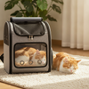 Sac porte-chat sac à dos à hublot transparent — photo 2