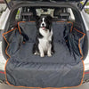 Protection coffre chien : housse à rabats et tablier de pare-chocs