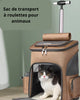 Sac transport pour chien ou chat à roulettes — photo 5