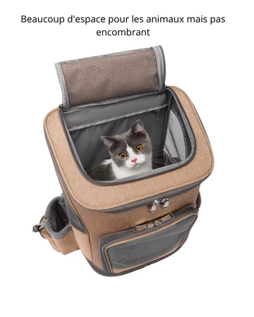 Sac transport pour chien ou chat à roulettes — photo 3