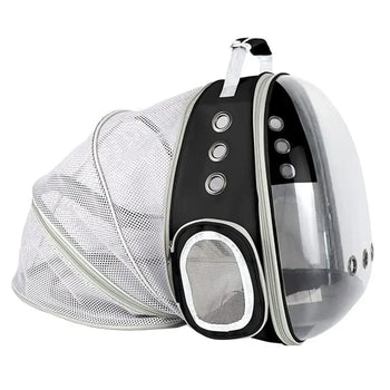 Sac à dos chien ou chat moto à hublot transparent — photo 3