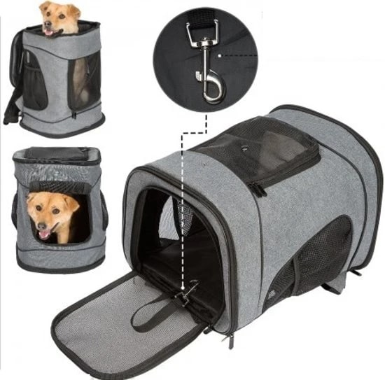 Sac à dos pour chien ou chat 5 kg souple matelassé — photo 3