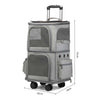Sac à Chat Transport Double Roulettes pour chat – vue 5