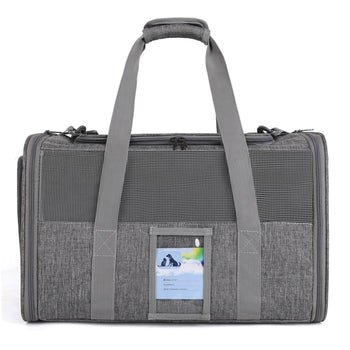 Sac de transport pour chat avion souple avec bandoulière — photo 4