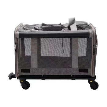 Sac de transport pour chien ou chat 8 kg à roulettes
