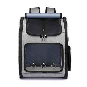 Sac porte-chien sac à dos à hublot transparent — photo 2