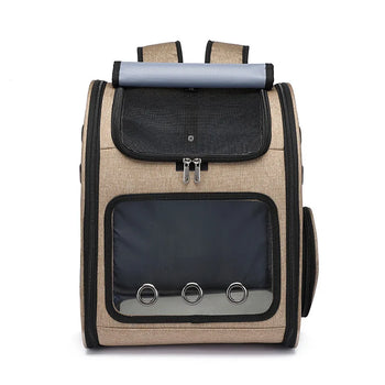 Sac porte-chien sac à dos à hublot transparent
